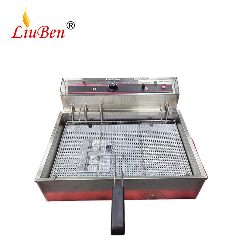 28L商用油炸机可炸薯条蔬菜肉类鸡肉带压网托板大容量油炸设备,清洗/食品/商业设备,炸炉/油炸机,淘宝优惠券,粉丝福利购,淘宝优惠卷