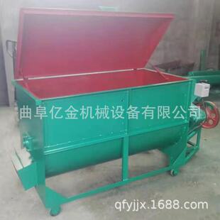 全自动卧式饲料搅拌机 养殖家用混合拌料机 卧式牛羊草料搅拌机