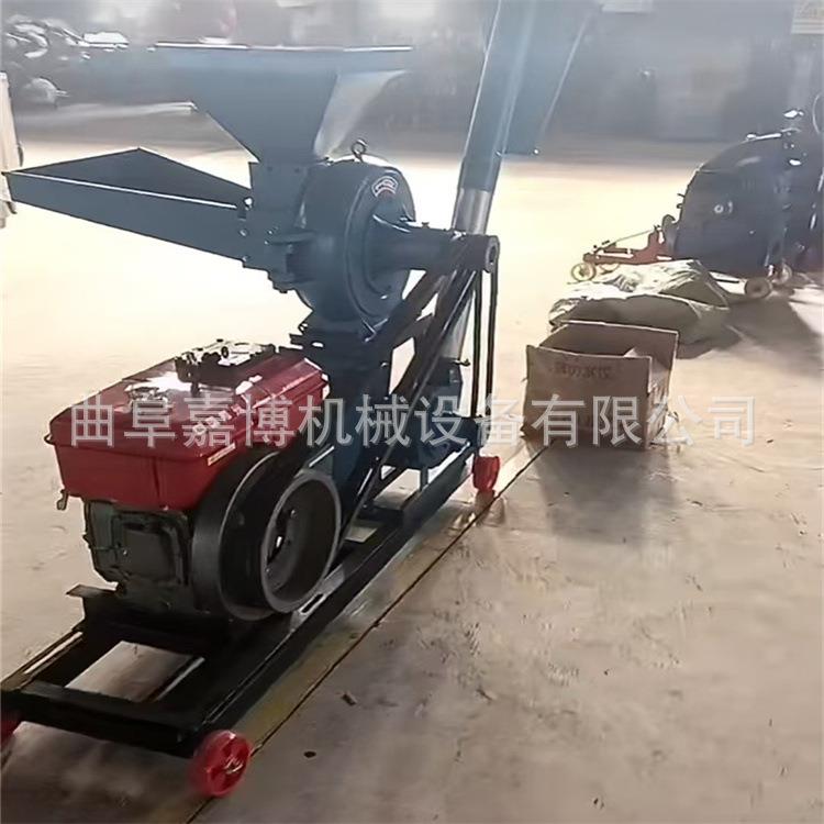 2025出口型木薯地瓜干齿盘粉碎机 玉米小麦磨面机 粗细可调90目