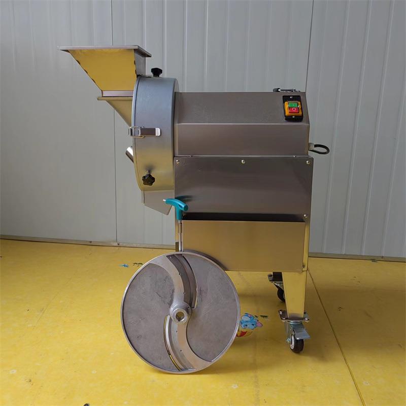 商用多功能双头切菜机 土豆萝卜切丝切片机 全自动果蔬切菜机厂家