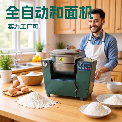 和面机厂家 不锈钢静音和面机 全自动大容量搅面机 和面机商用