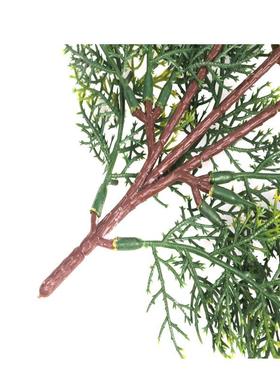 仿果真柏树叶枝迎客松景观XRB-175植物配侧柏叶 松针 树装饰崖柏