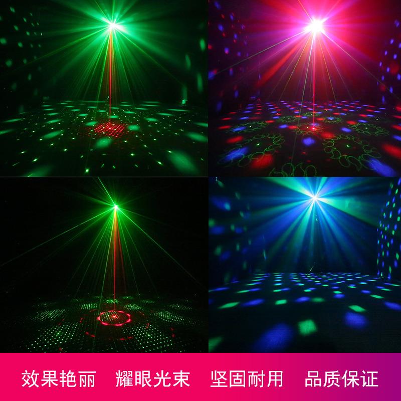 跨舞台灯七彩声控旋酒吧KTV氛围转灯ED魔球灯镭射灯L激光TC-7007