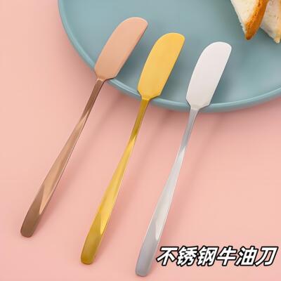 加厚不锈钢牛油抹刀西餐刀