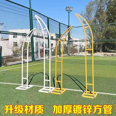 婚庆道具牛角羊角门花艺拱门架子弧形新款装饰路引架铁艺户外婚礼