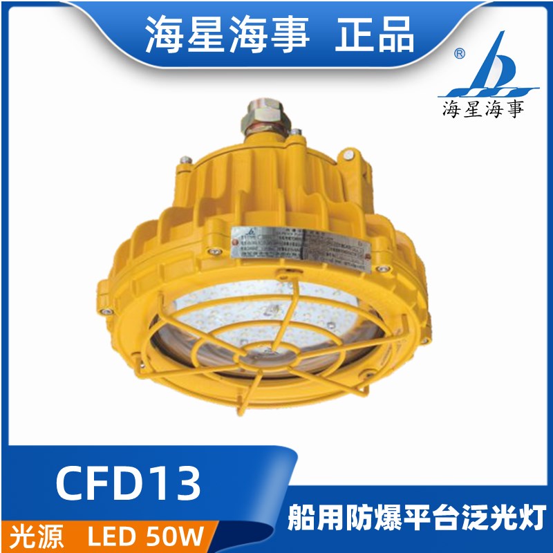 海星海事船用防爆灯CFD13/10/11壁挂吸顶式LED AC100-240V50/60Hz