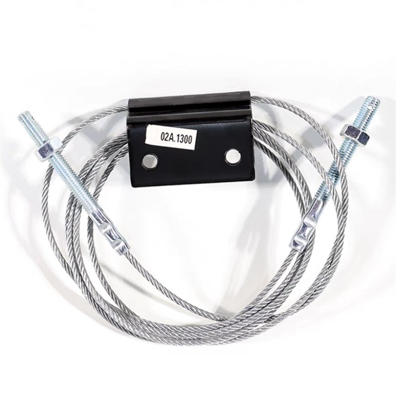 宁波欧菱厅门联动钢丝绳OCM02AX15 开门7001800mm电梯配件