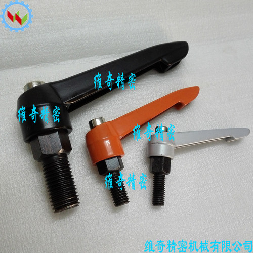 锌/铝合金调整式把手 固定把手 可调节手柄六角/滚齿紧固旋钮插销
