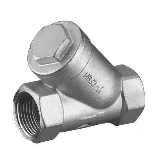 304 丝口不锈钢Y型过滤器 螺纹过滤器DN32 DN40 1寸半 DN50 2寸