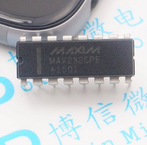 直插 MAX232CPE MAX232EPE DIP-16 RS-232接口IC