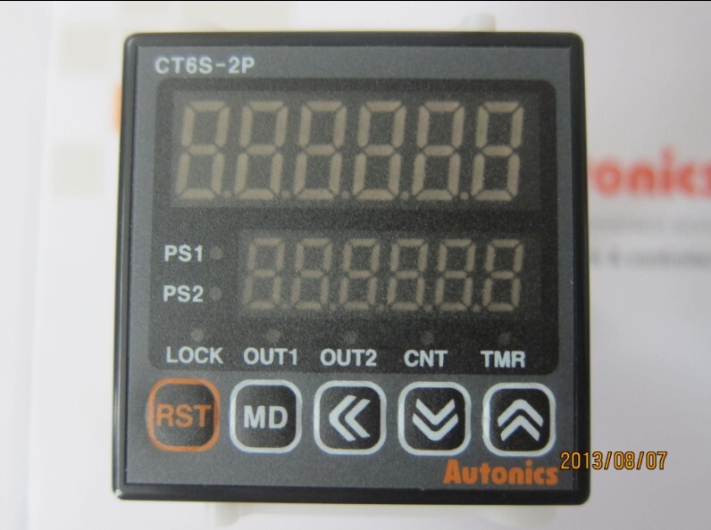 假一赔十 奥托尼克斯 AUTONICS 计数器CT6S-2P4 (CT6S-2P AC220V)
