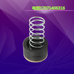 聚才120空压机气泵单向阀芯止气阀芯三通阀芯弹簧堵头直径38mm