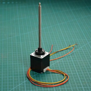 究其科技JUGETEK 丝杆步进马达 NEMA11 丝杆长100MM TR4.76*0.635