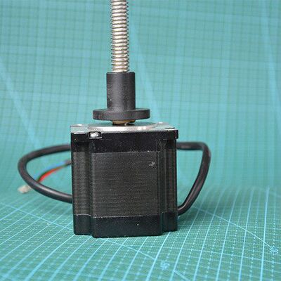 3D打印机 直线丝杆步进电机 丝杠 nema23  长210 Tr10*2 /TRS011