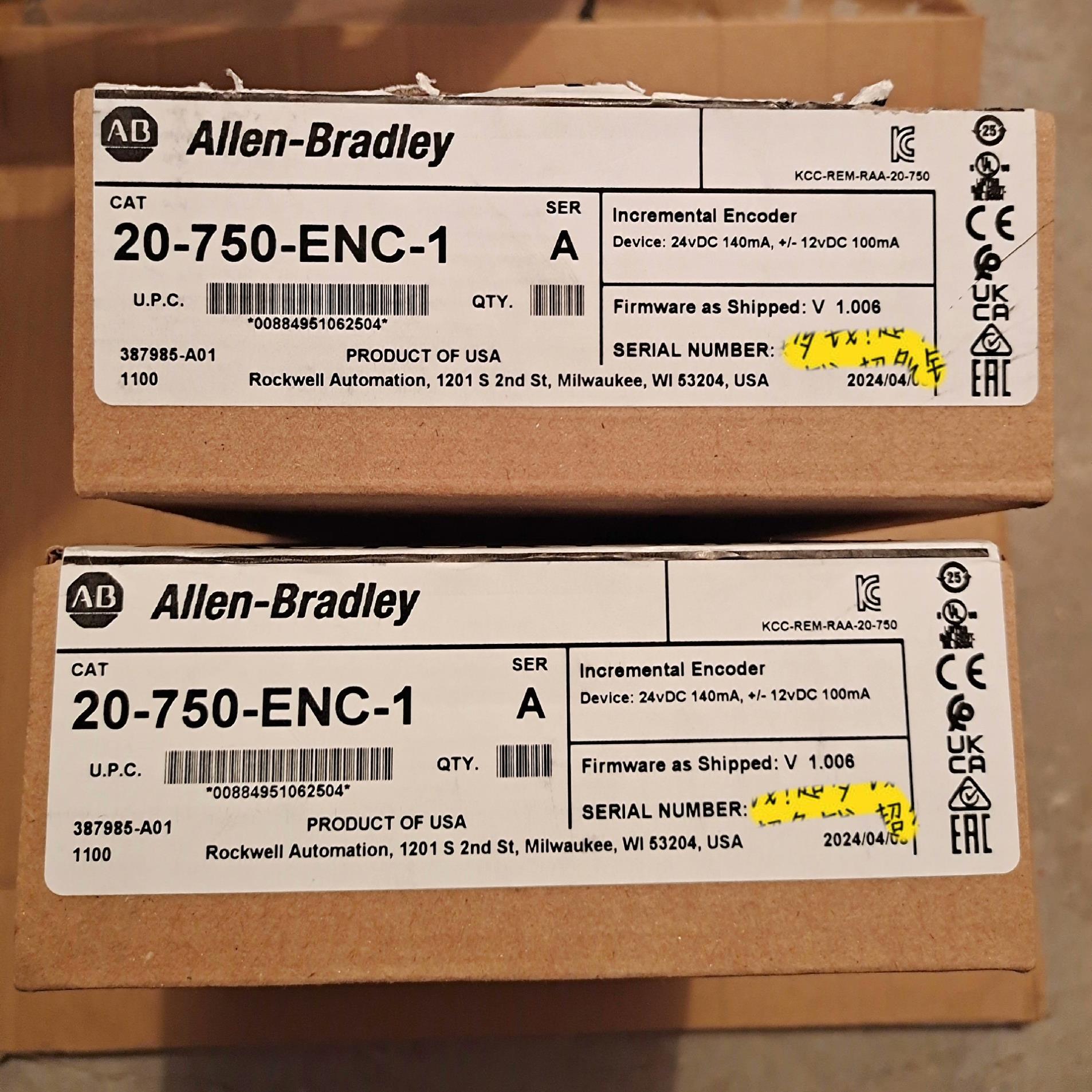 AB变频器编码器卡20-750-ENC-1询价