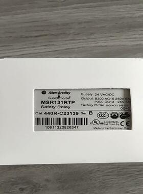 AB罗克韦尔安全继电器MSR131RTP 440R-C2~询价