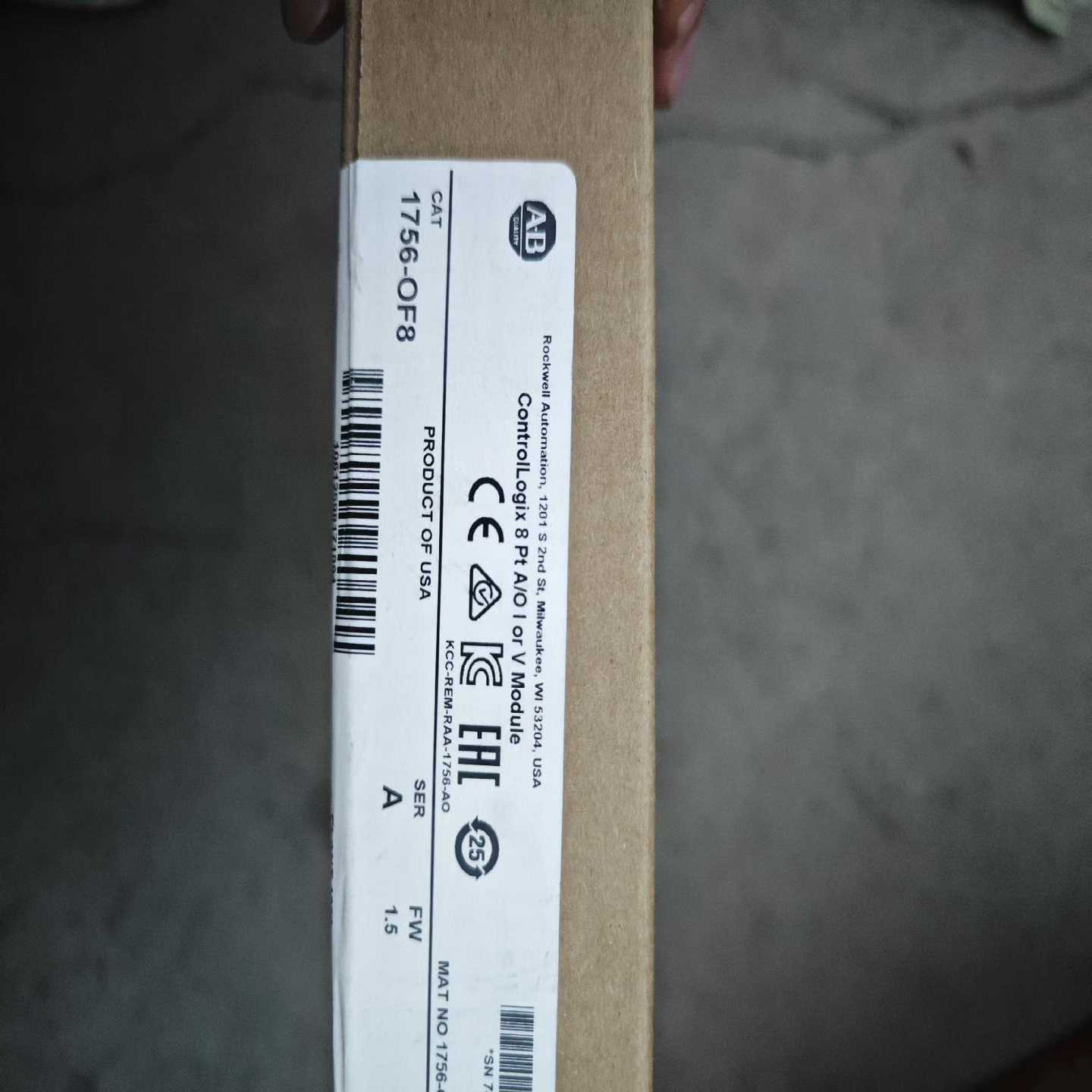 AB 1756-OF8 A模块（电子设备）