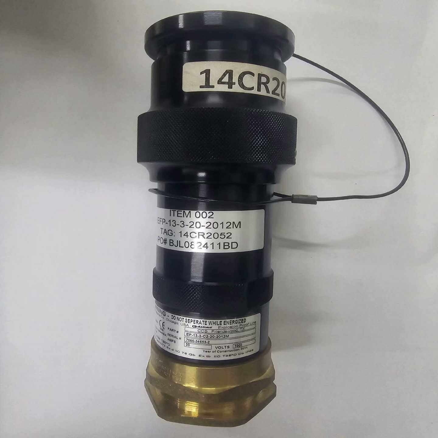 议价美国clements连接器，防爆电缆连接器，EP-13-3-