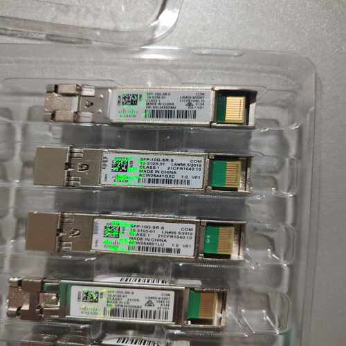 (议价)SFP-10G-SR-S绿光新款模块，无划痕，成色新，低