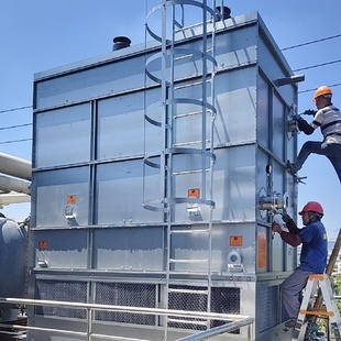 10吨冷却水塔工业循环水冷却系统应用 直销冷却塔工厂方形闭式