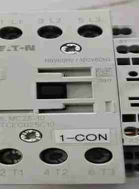 议价-DILMC25-10伊d顿穆勒接触器110V50Hz/120V60Hz二手拆机9