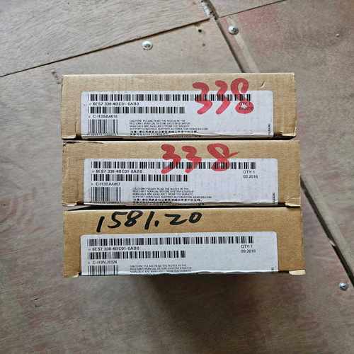 6ES7338-4BC01-0AB0，未拆封，包，(通通配件）