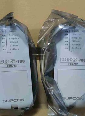 浙大中控ECS700主控器型号FCU712-S01拍前询价