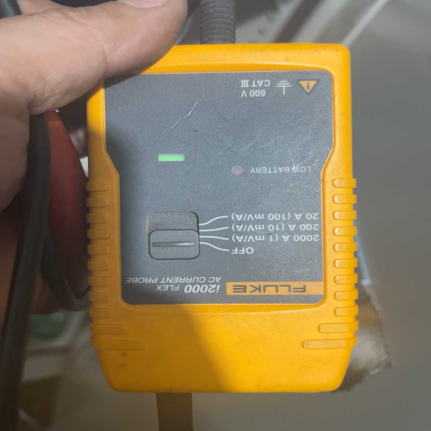 福禄克FLUKE交流柔性电流探头i2000Flex询价