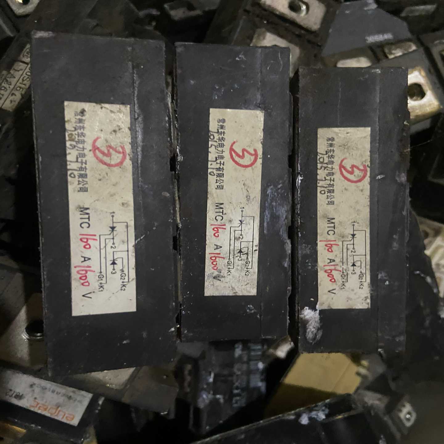 【请询价】MTC160A1600V可控硅 功能正常 单价30 满一百顺