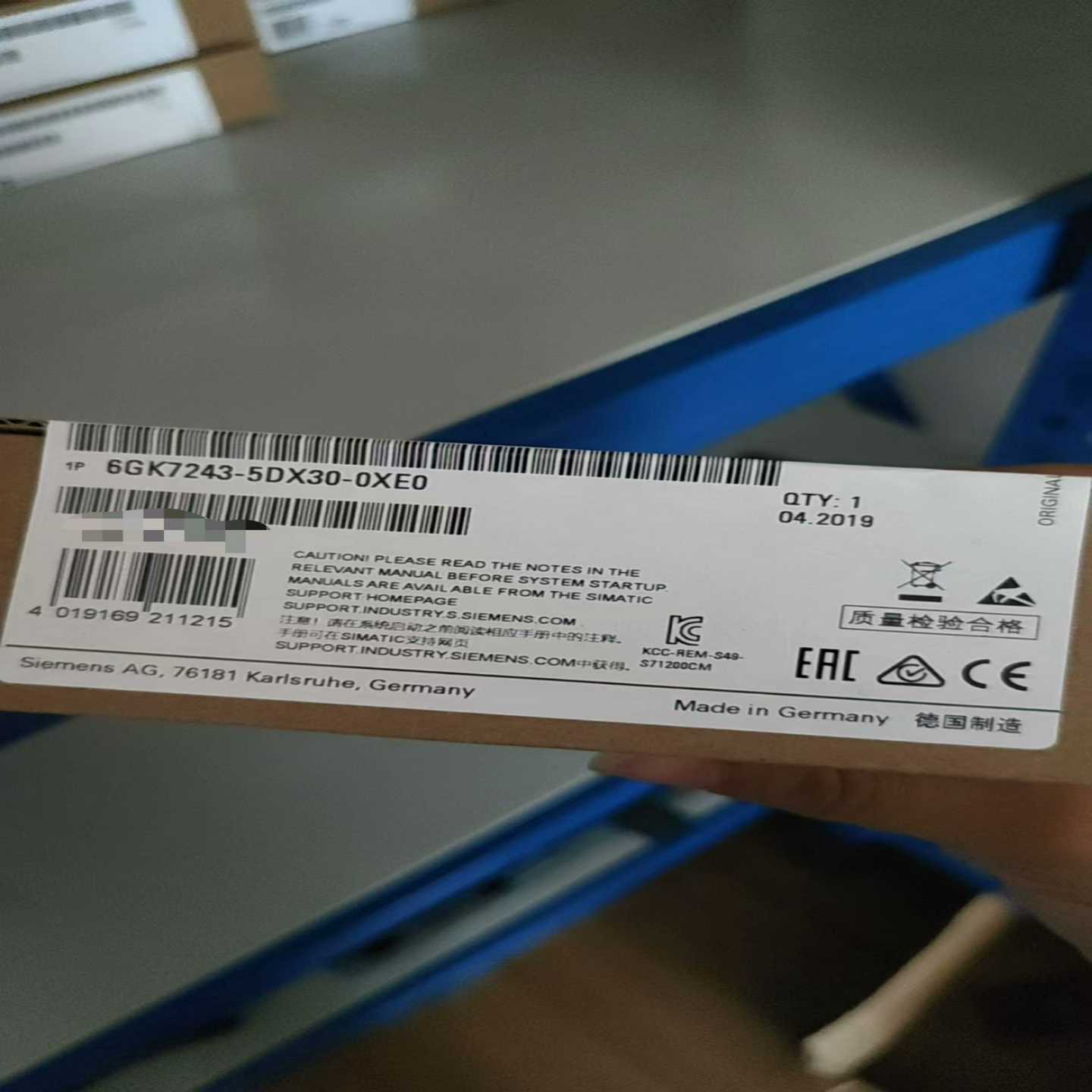 6GK7243-5DX30-0XE0未拆封，的老~询价