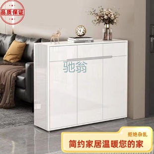 柜家用现代简约加高进门鞋 FN6入户门口鞋 柜一体靠墙收纳柜客厅玄