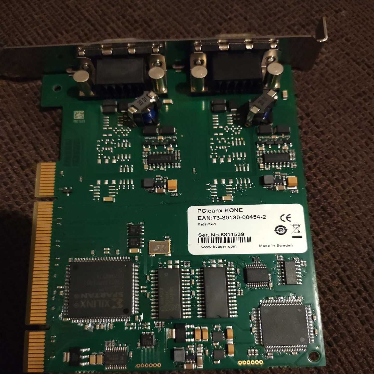 KVASER PCIcanx KONE 73-30130-0(亚飞商行）