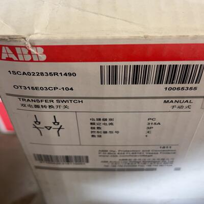 abb 1sca022835r1490 订货号 100653~议价