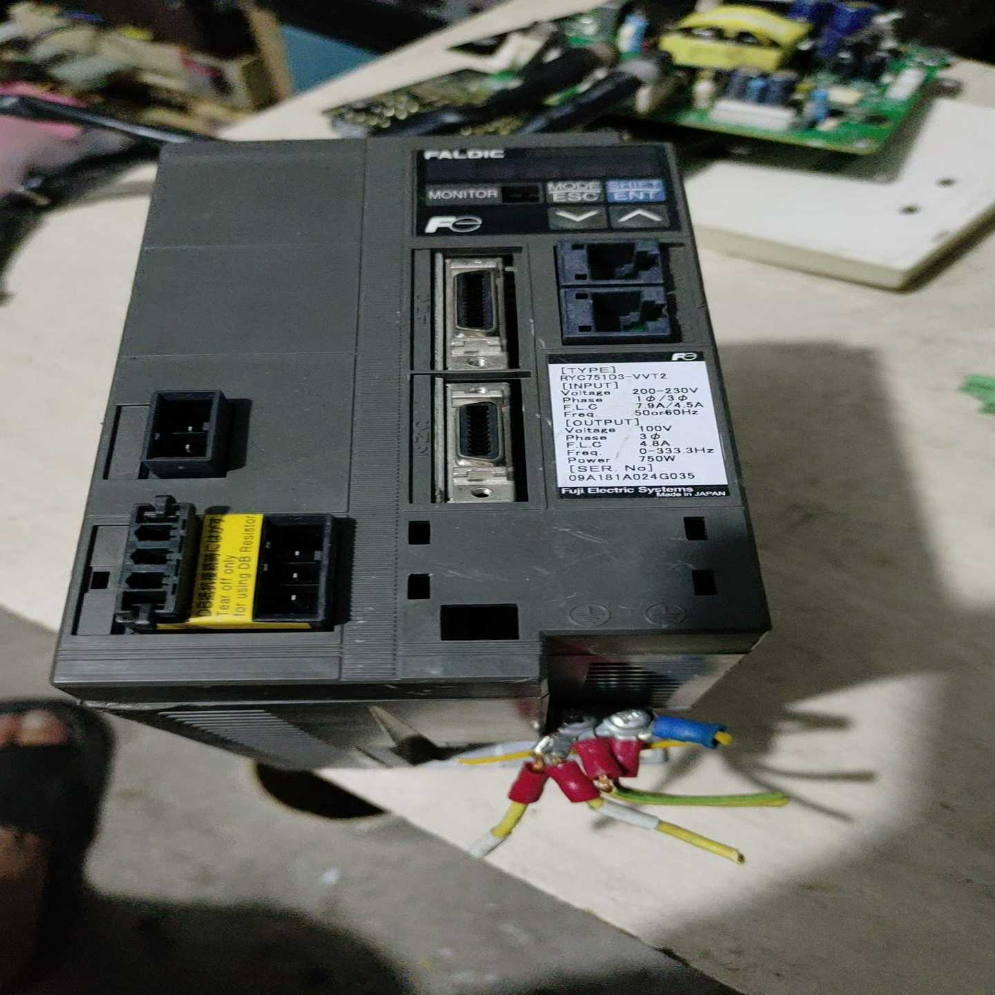 伺服驱动器PYC751D3-VVT2,750W,~询价