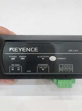 基恩士KEYENCESR-LR1通信单元，功能完好，实物拍--议价商品