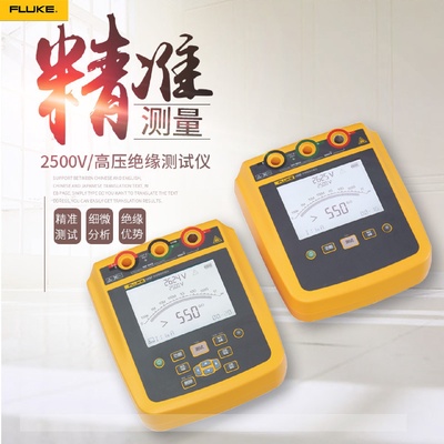福禄克Fluke1537绝缘电阻测试仪F1537数字高压兆欧表电压2500V