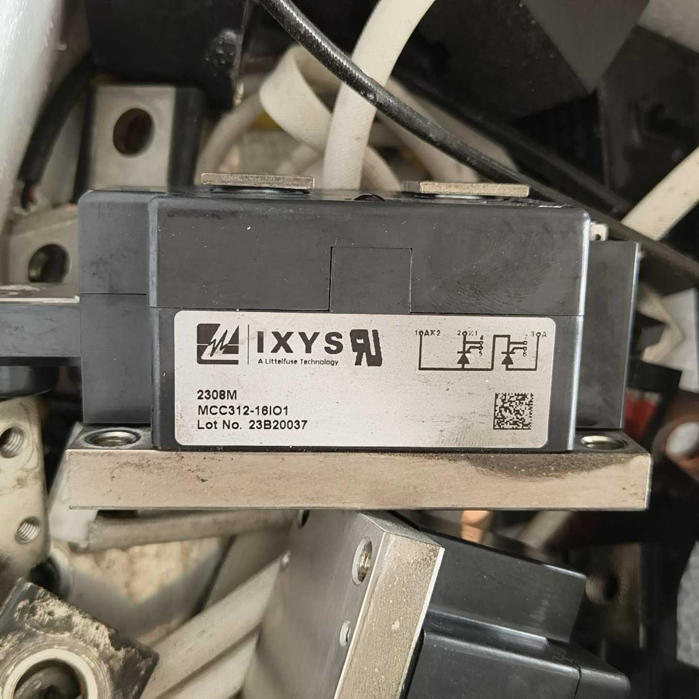 IXYS艾赛斯MCC312-16IO1可控硅模块型号230；议价