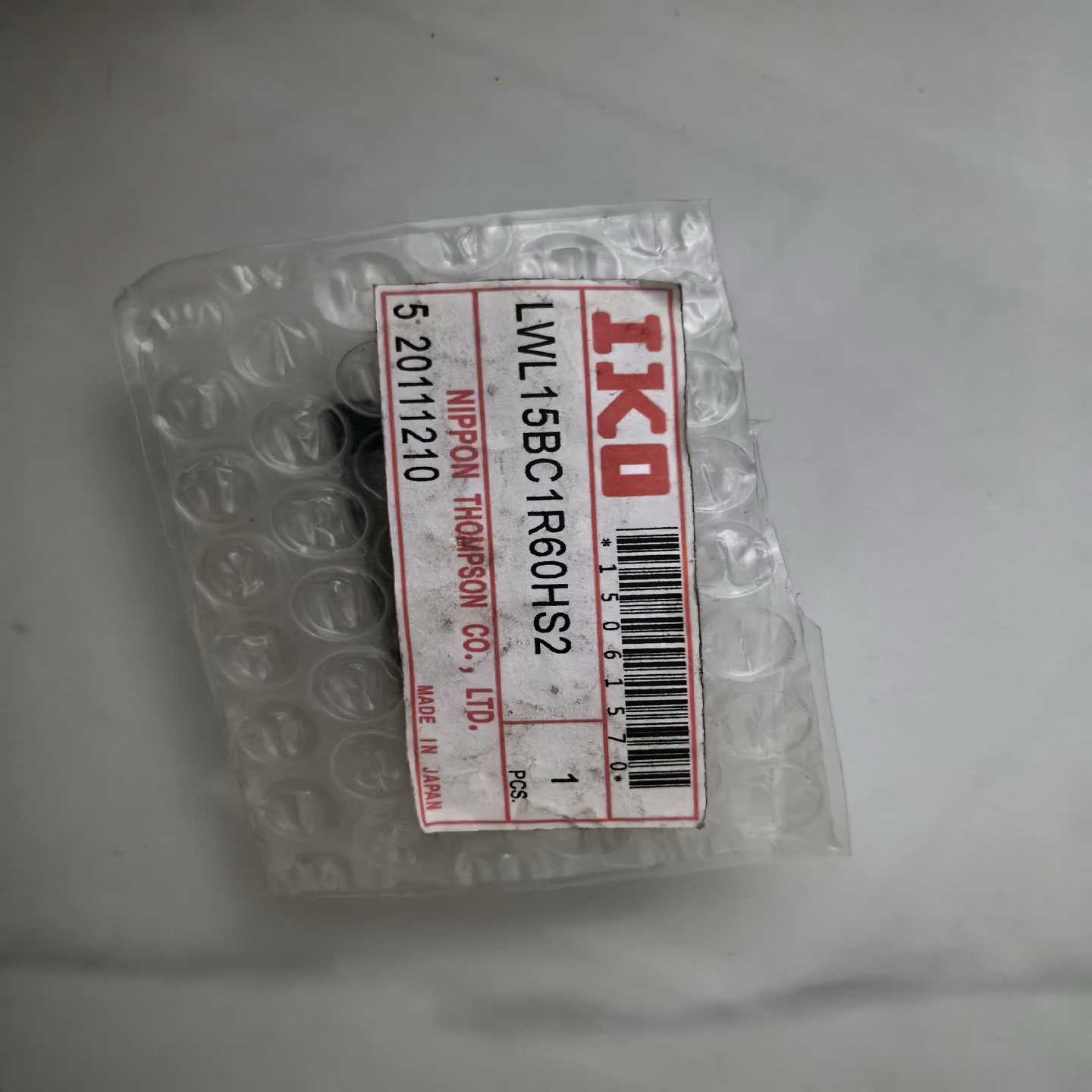 IKO滑块LWL15BC1R60HS2.一个(亚飞商行）