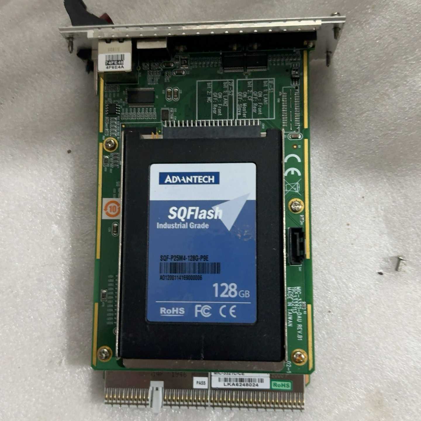 MiC-3321C+3U+CompactPCI库存新设备拆下（佳毅工控）