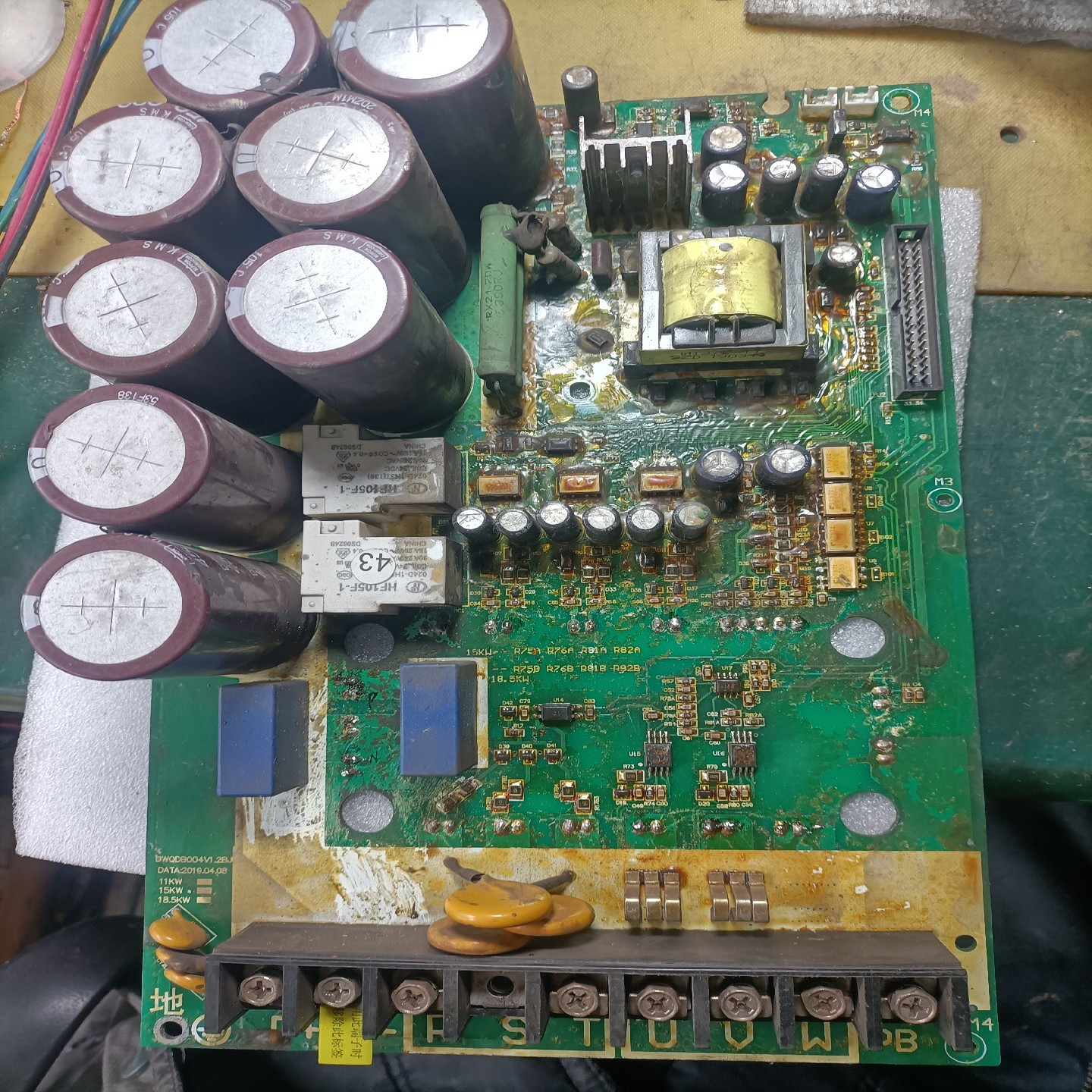 VT80-P22T4B德沃变频器驱动板，主板，面板，主板有密{议价}