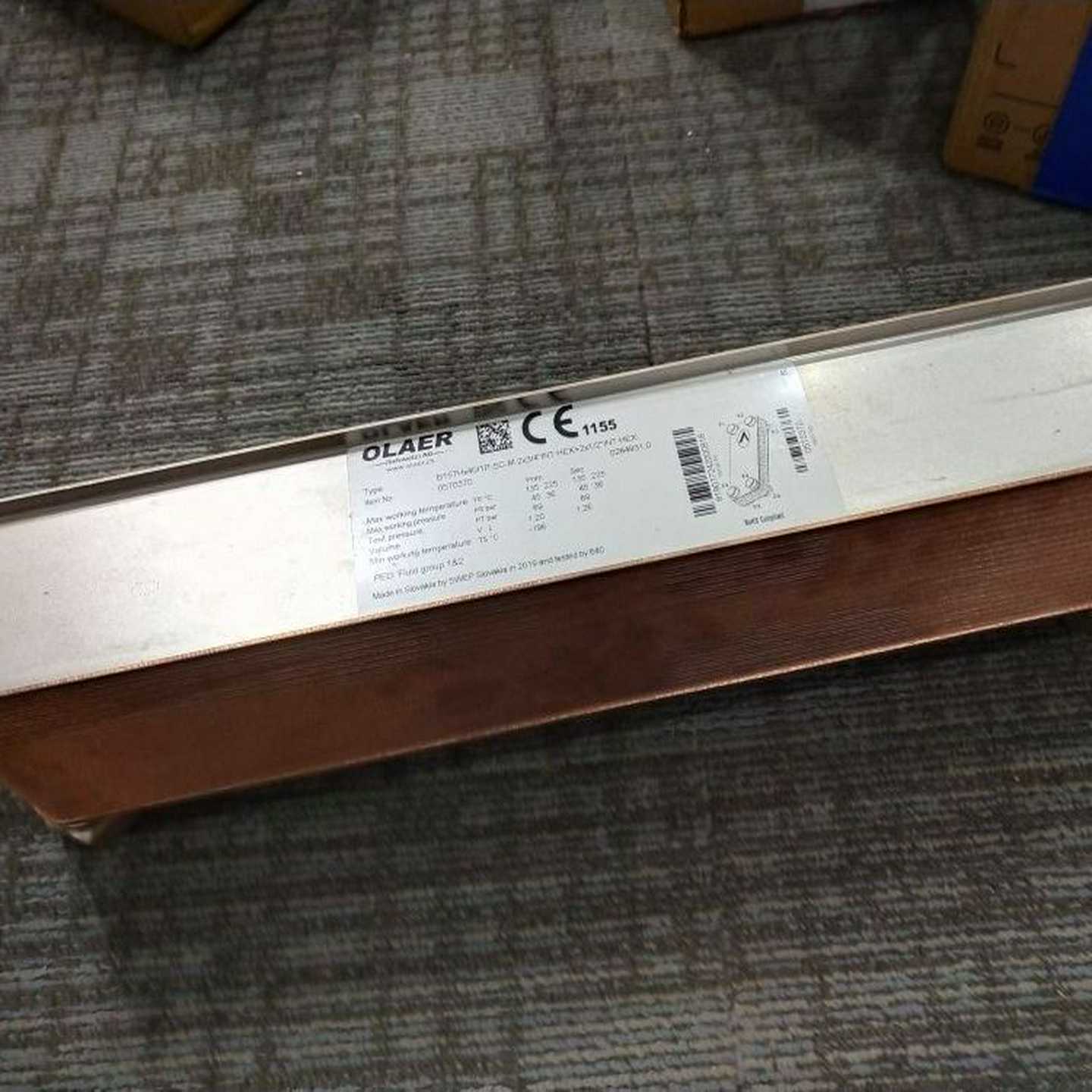 法国 OLAER奥莱尔油冷却器，B15THx40/1p-SM等全系列型号