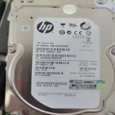 询价HP1TB7.2KSAS接695507-00