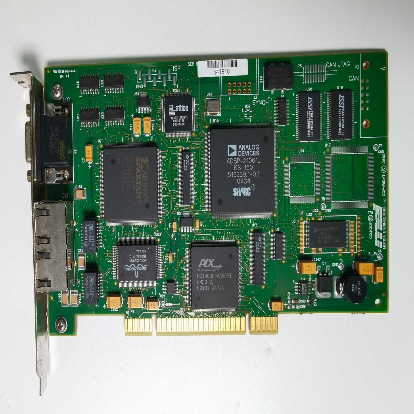 MEI XMP-SYNQNET-PCI-RJ PCB-100~询价