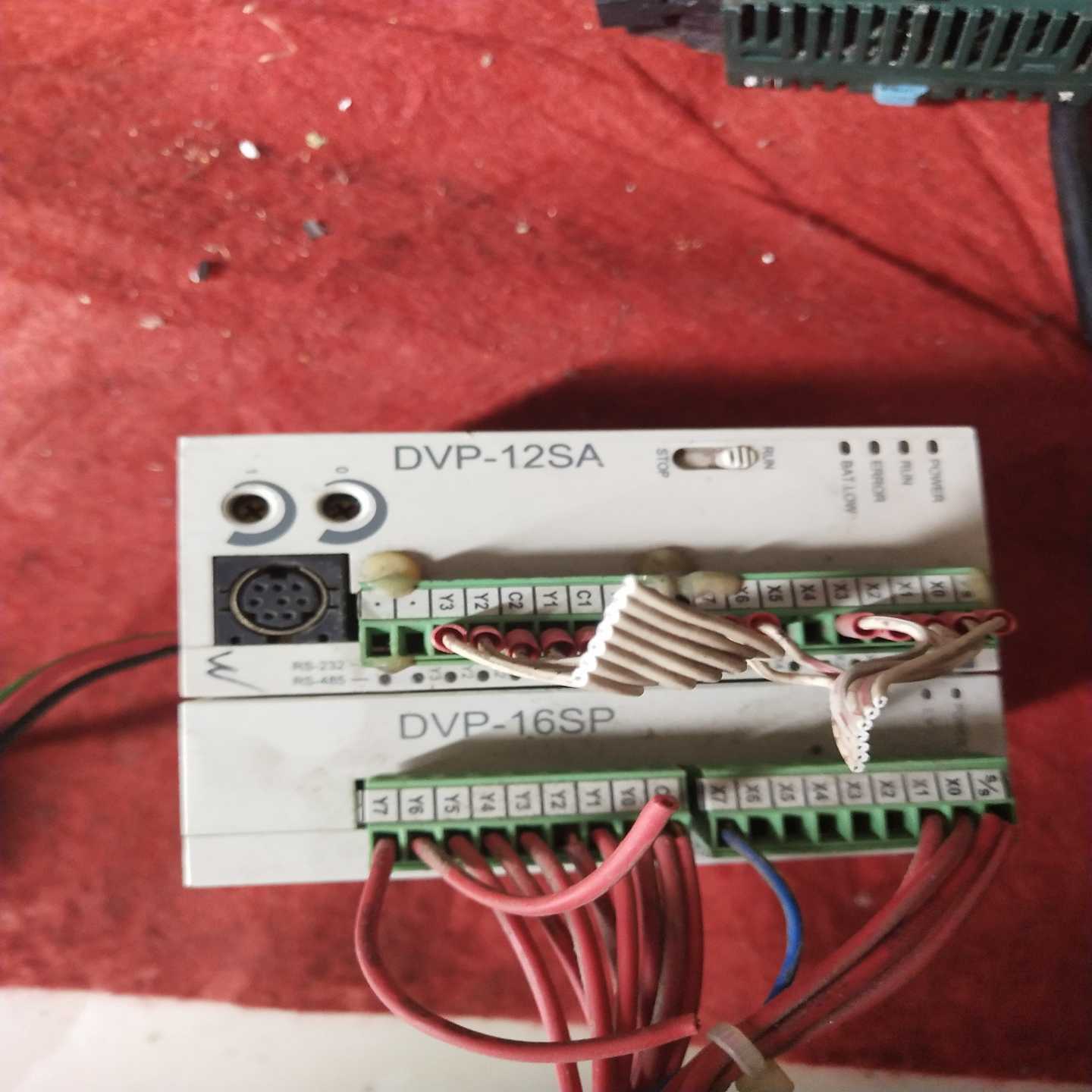 台达PLC  DVP12SA11R加一个扩展DVP－16SP【鑫鑫商铺】