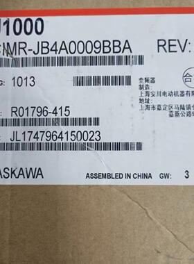 配件CIMR-JCBA0002BAA CIMR-JCBA0003BAA 安川变频器现货包邮议价