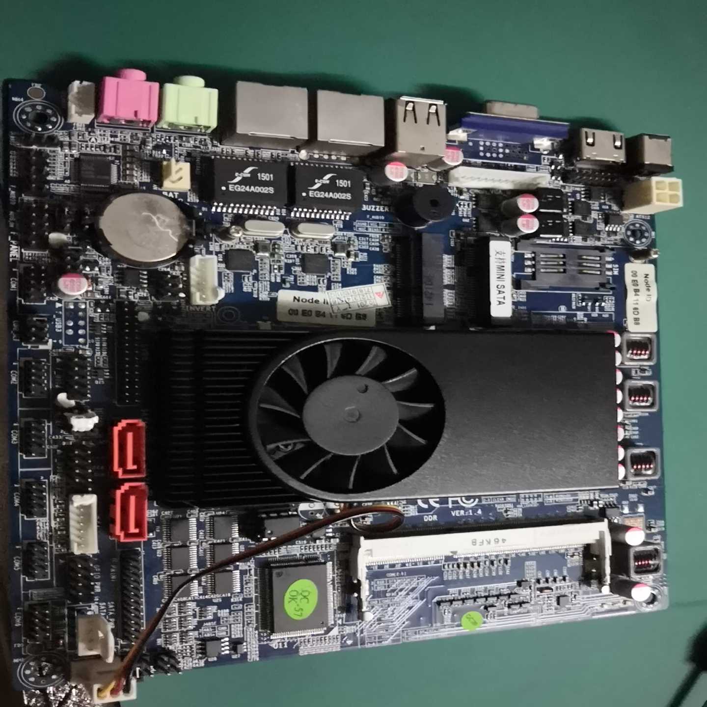 软路由双千兆网卡，工控1037u主板，itx-1037t-6--议价商品