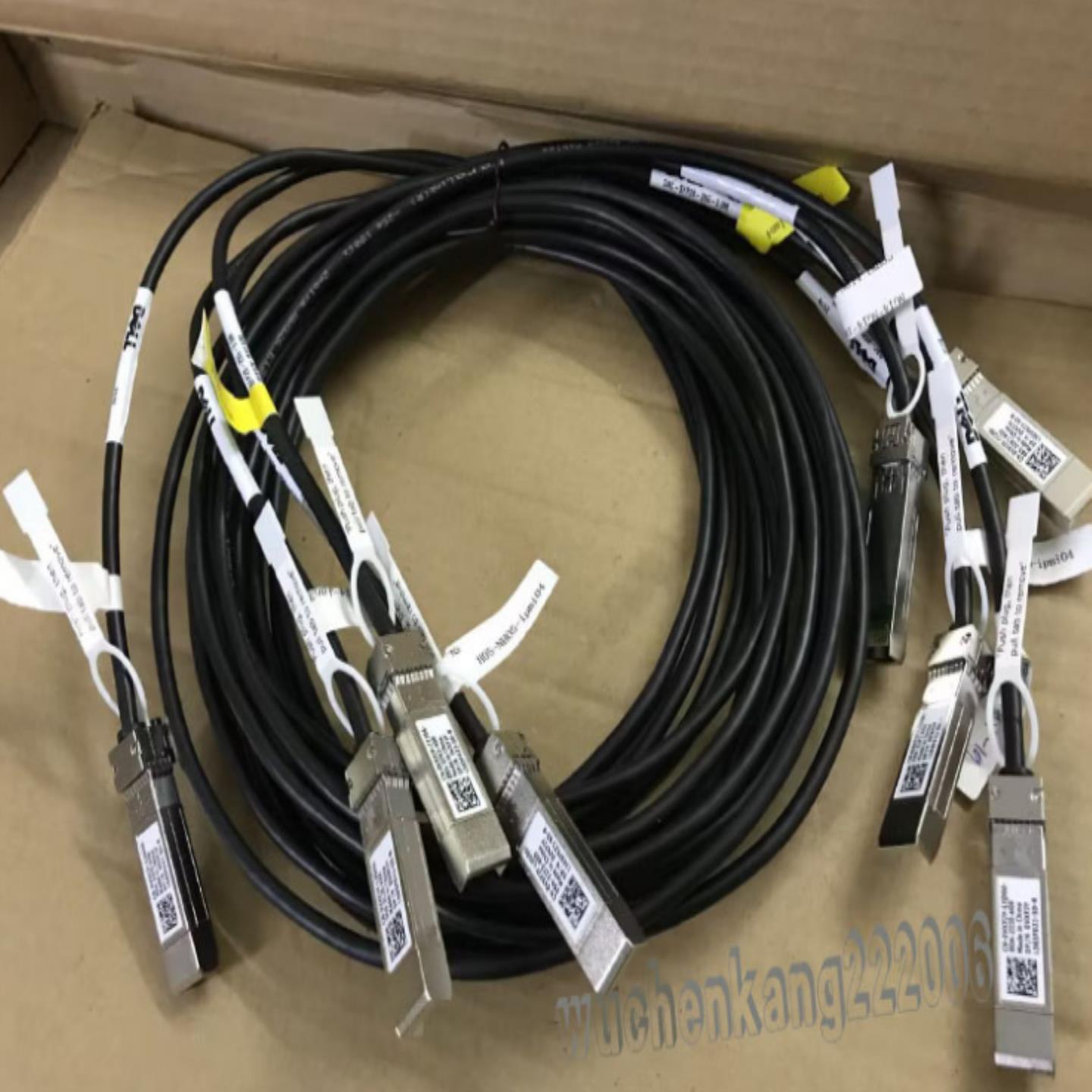 芬芳原装拆机DELL戴尔SFP28-25G-3M万兆DAC铜缆25GB交换机连接线*