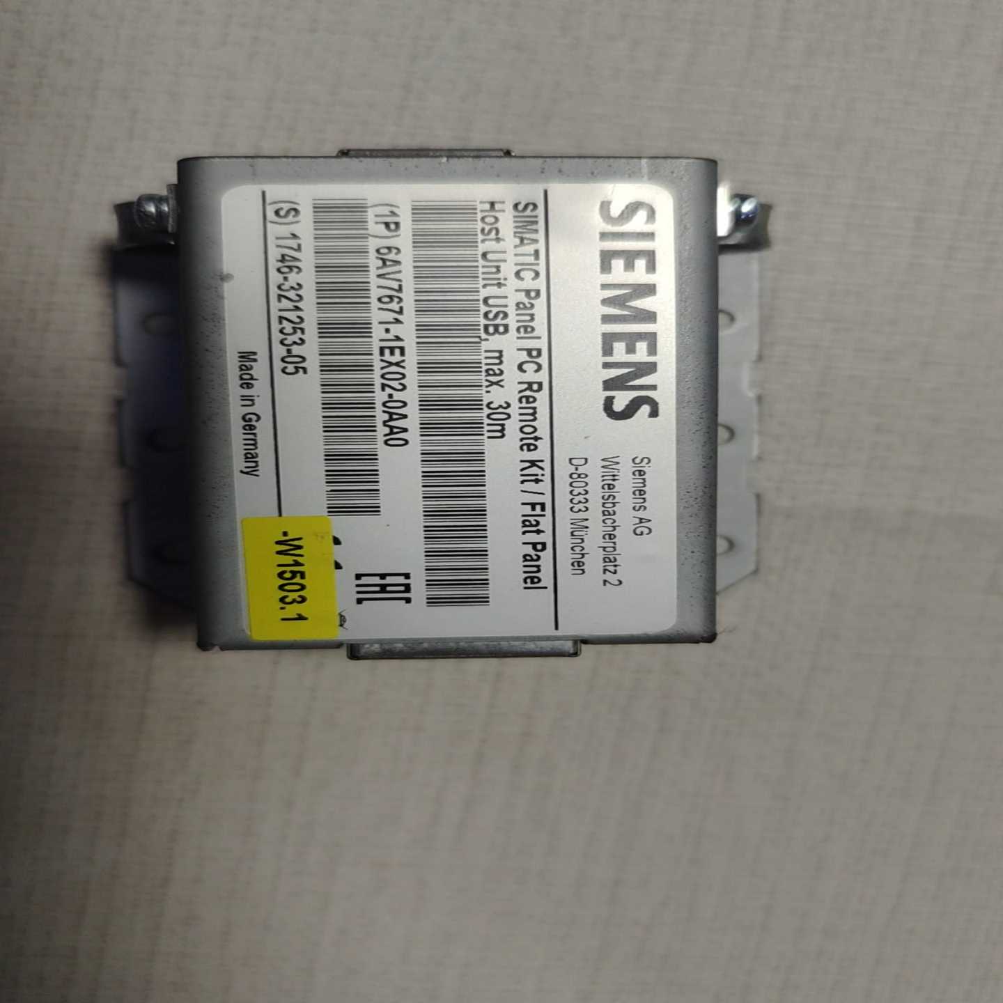 USB转网口放大器6AV7671-1EX02-0AA0~议价