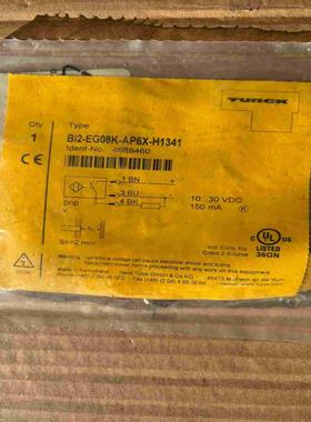 询价~德国图尔克TURCK接近开关Bi2-EG08K-AP6X-H