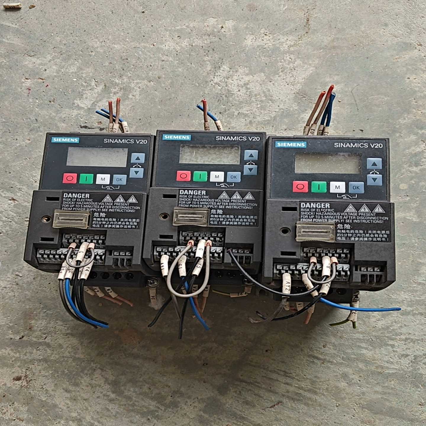 西门子v20变频器0.75kw，6SL3210-5BB17---议价商品